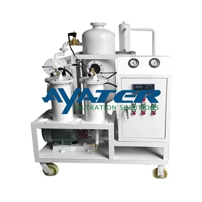 Macchina per il filtraggio dell'olio idraulico