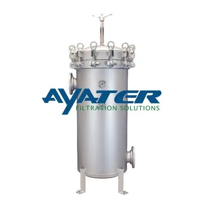 Alloggiamenti per sacchetti multirotondi in acciaio inossidabile