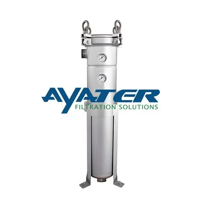 Alloggiamenti per sacchi rotondi singoli in acciaio inossidabile
